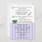 Fairy Tale Fun Engagement Party 5x7 Invitation (Devant)