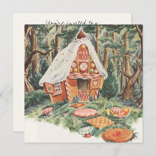  Fairy Tale, Funny Housewarming Kaart (Voorkant / Achterkant)