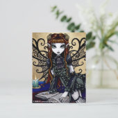 Fairy Tale Gothic Fairy Briefkaart (Staand voorkant)