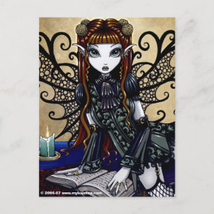 Fairy Tale Gothic Fairy Briefkaart