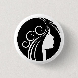 Fairy Tale Heroines Girl Pin Ronde Button 3,2 Cm