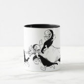 Fairy Tale Illustrated Hobyah Sprite Mok (Midden)