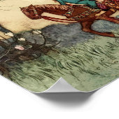  Fairy Tale Illustratie Poster (Hoek)