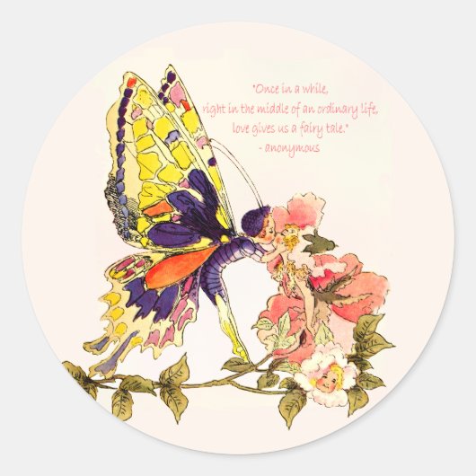 Fairy Tale Kiss Stickers (Voorkant)