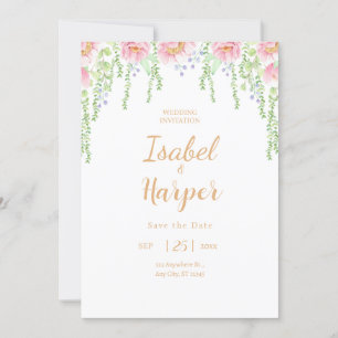 Fairy Tale Love Invitation Invitation de mariage I