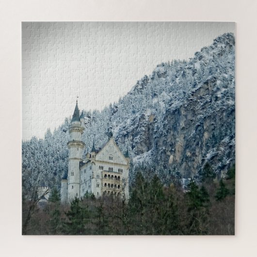 Fairy Tale Mountain Castle Duitsland- 20x20 - 676  Legpuzzel (Verticaal)