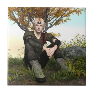 Fairy Tale Prince Tegeltje