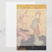  Fairy Tale Princess Badoura, Edmund Dulac (Voorkant / Achterkant)