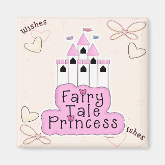 Fairy Tale Princess Castle Design Magneet