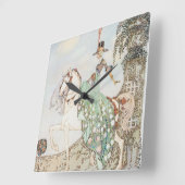 Fairy Tale, Princess Minette, Kay Nielsen Vierkante Klok (Hoek)