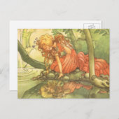 Fairy Tale, prinsprinsesprinses van Pond Briefkaart (Voorkant / Achterkant)