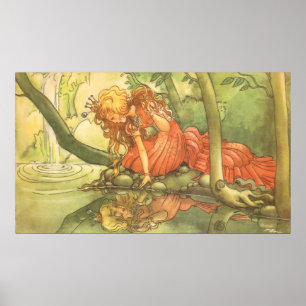  Fairy Tale, prinsprinsesprinses van Pond Poster