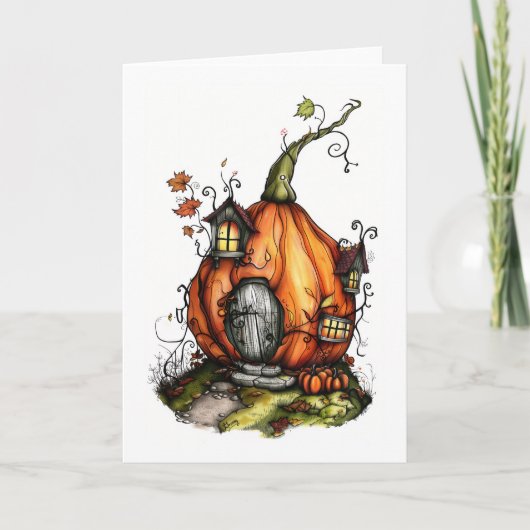 Fairy Tale Pumpkin House (Voorkant)