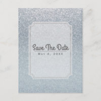Fairy Tale Sparkle Glitter Party Save the Date
