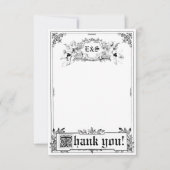 Fairy Tale Storybook Weddenschap Bedankt kaarten (Voorkant)