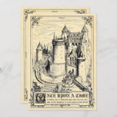 Fairy Tale Storybook Wedding Invitations (Devant / Derrière)