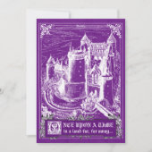 Fairy Tale Storybook Wedding Invitations (Devant)