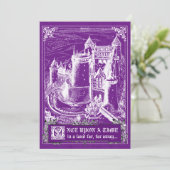Fairy Tale Storybook Wedding Invitations (Debout devant)