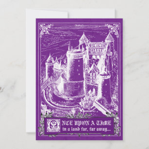 Fairy Tale Storybook Wedding Invitations