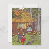 Fairy Tale Theme Anniversaire de fête INVITATIONS (Devant)