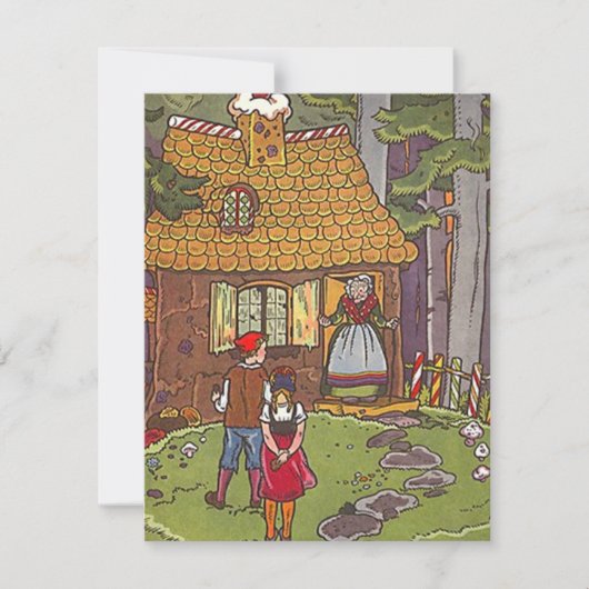 Fairy Tale Theme Anniversaire de fête INVITATIONS (Devant)