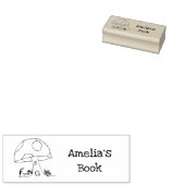 Fairy Tale Toadstool House Dit boek behoort tot Se Rubberstempel (Gestempeld)