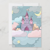 Fairy-tale uitnodiging van de met de partij gelijk (Achterkant)