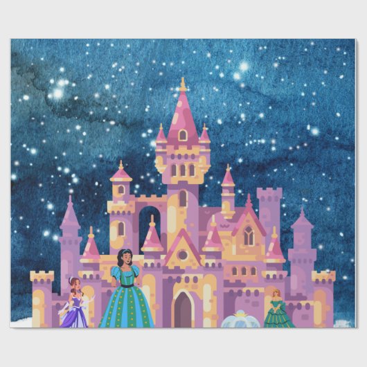 Fairy-Tale Uitzicht Cadeaupapier (Vlak)