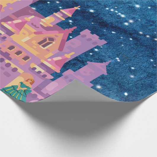 Fairy-Tale Uitzicht Cadeaupapier (Hoek)