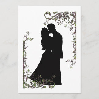 Fairy Tale Wedding Invitation - Custom Black - Iri Kaart