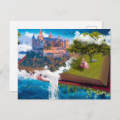 Fairy Tale Woman Briefkaart (Voorkant / Achterkant)