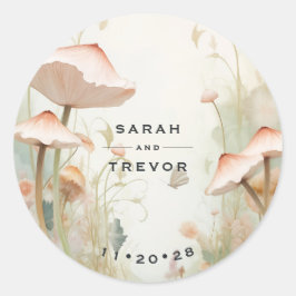 Fairy Tale Woodland Fairycore Romance Ronde Sticker