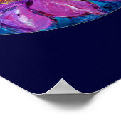 FAIRY TALEN kolossaal, geel roze rood Poster (Hoek)