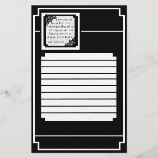 Fairy Tales... Briefpapier (Voorkant)