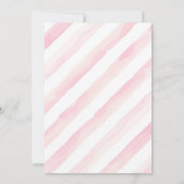 Fairy tea party verjaardagsuitnodiging kaart (Achterkant)