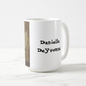 Fairy Temple, Fantasy Fairy Kat Coffee Muff Koffiemok (Voorkant rechts)