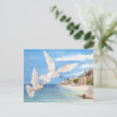 Fairy Terns Briefkaart (Staand voorkant)