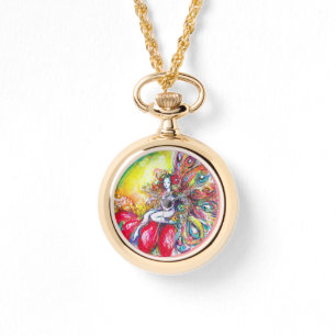 FAIRY TITANIA OP DE RODE STROOM HORLOGE