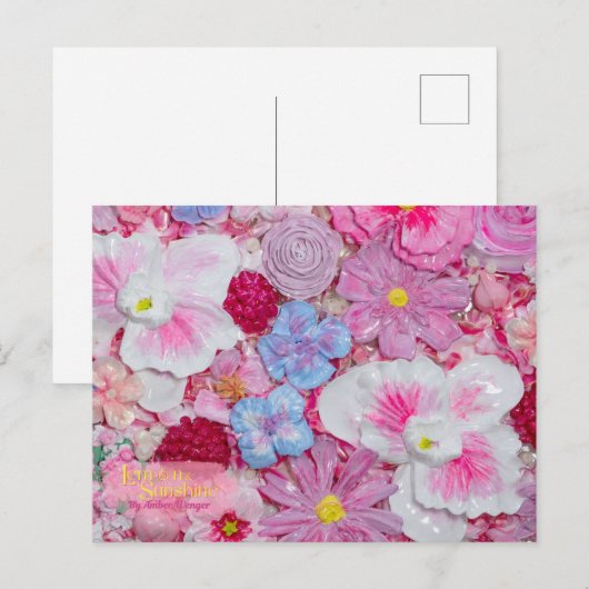 "Fairy Treasures" Briefkaart (Voorkant / Achterkant)