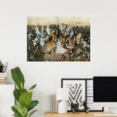 Fairy Twilight Poster (Thuiskantoor)