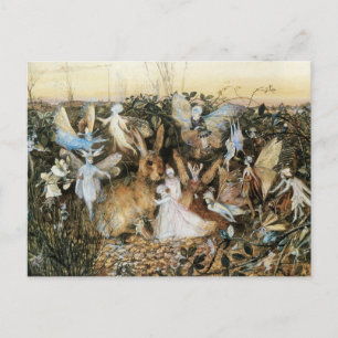Fairy Twilight van John Anster Fitzgerald Briefkaart