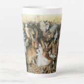 Fairy Twilight van John Anster Fitzgerald Latte Mok (Voorkant)