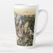 Fairy Twilight van John Anster Fitzgerald Latte Mok (Rechts)