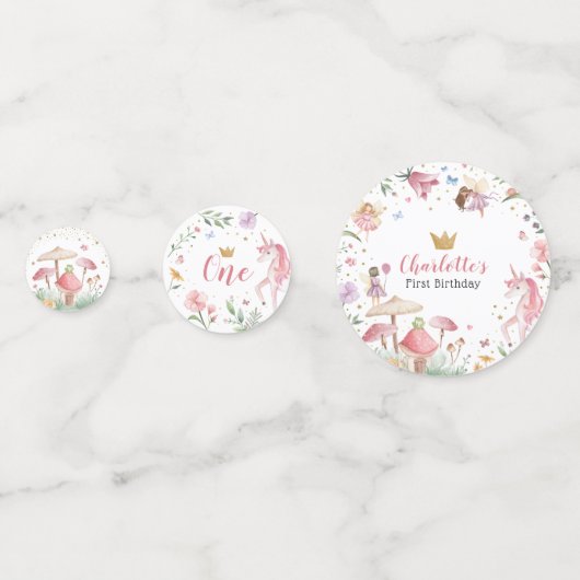 Fairy Unicorn Confetti (Devant)