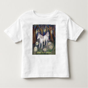 Fairy Unicorn Forest Imaginaire Art Custom T-Shirt