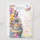 Fairy Unicorn Merci note (Dos)