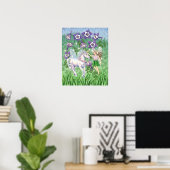 Fairy Unicorn poster (Thuiskantoor)