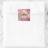 Fairy Vibes Vierkante Sticker (Tas)