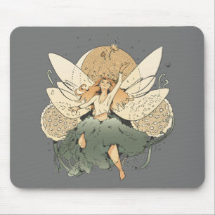 Fairy vliegt in de lucht muismat