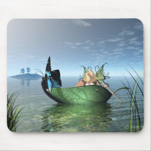 Fairy vlinderboot muismat